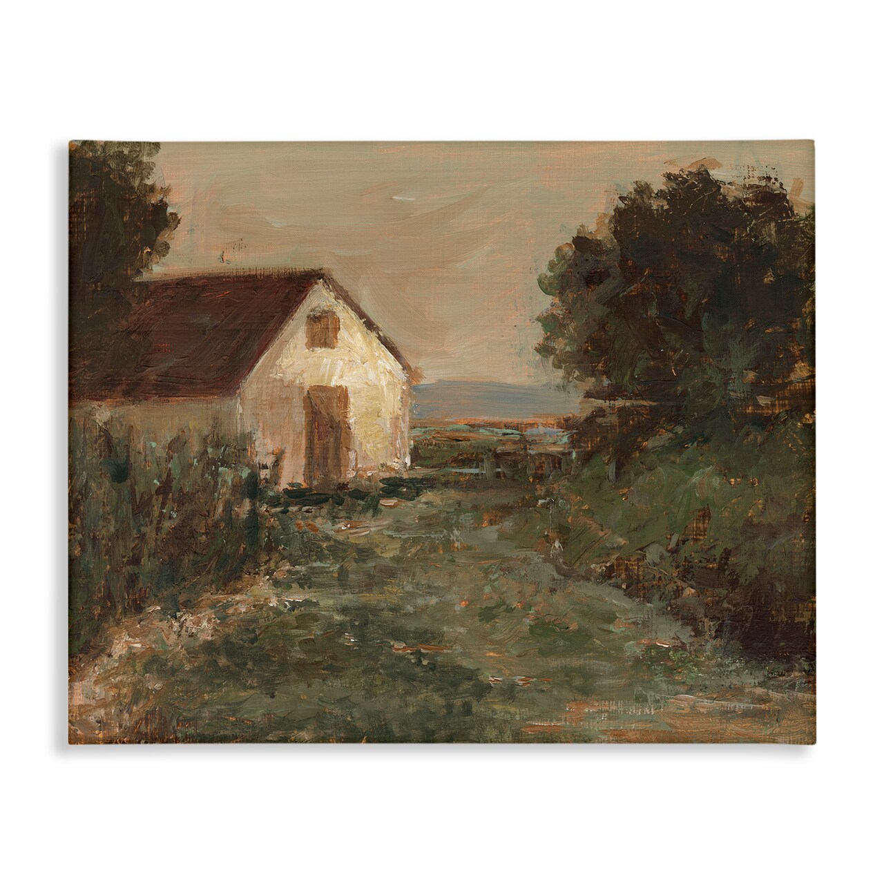 Stupell Industries Traditional Cottage by Sea Canvas Wall Art Design by Ethan Harper